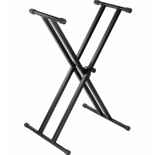 Double X Keyboard Stand (Black)