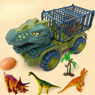 Children's car toy dinosaur large transport vehicle engineering vehicle excavator