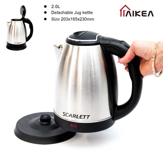 electric kettle❅☞Electric kettle heater pot Stainless (3)