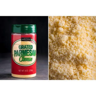 Heritage Grated Parmesan Cheese 85g qTme