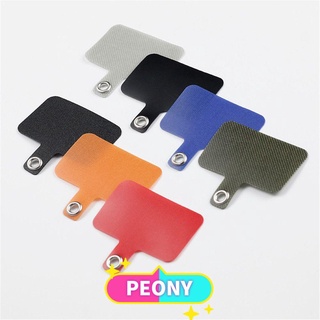PEONY Detachable Patch Anti-lost Neck Cord Phone Lanyard Crossbody Universal Phone Safety Tether Case Straps Keychain Chain Gasket/Multicolor