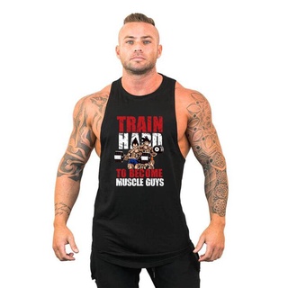 Mens Brand Workout Casual Fitness Singlets Gym Tank Top Clothing Bodybuilding Fashion Comfortable Sleeveless Sports Shirt
