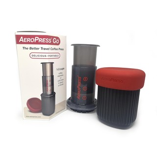 The Original Aeropress GO Coffee Maker (includes 350pcs microfilters)