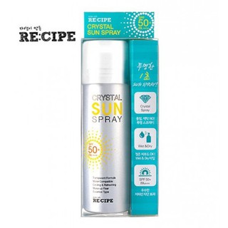 ✾♝【HOT】 Recipe crystal sun spray sunscreen cooling moose 150ml