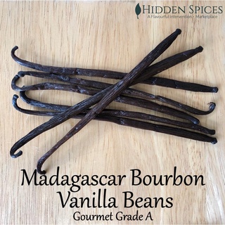 ▣1 pod Madagascar Bourbon Vanilla Bean (Gourmet Grade A - Fantastic Vanilla Extract Alternative)