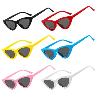 Vintage Cat Eye Goggles Sunglasses Women Sexy Triangle Retro Small Sun Glasses Men Fashion Street
