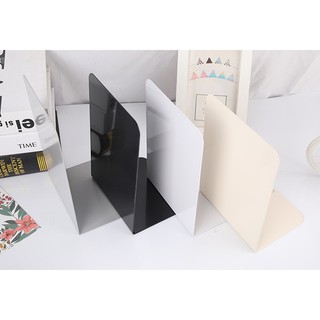 Metal Bookends Nonskid Universal Heavy Duty Book Ends