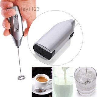 Xilinlayi123 Electric Coffee Milk Frother Handheld Milk Shaker Mini Egg Beater Coffee Blender