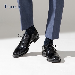 truffaut Handmade Men's Wedding Shoes Bridegroom Business Formal Wear Leather Shoes Men's Oxford Sho (2)