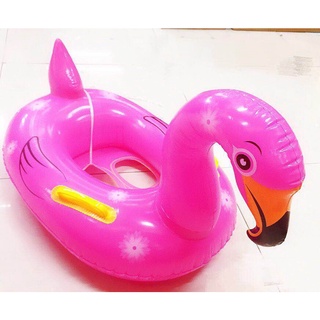 COD Baby Inflatable Swimming Boat Flamingo （random design ）