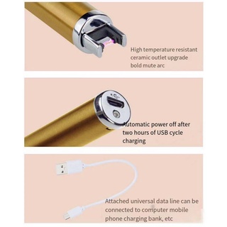 Vurve USB Rechargeable Electronic Candle Lighter ARC With Charging Cable Windproof Flameless (7)