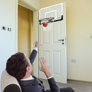 Practical Classic Texture Hanging Basketball Hoop Door Wall Mounted Kids Durable Funny Mini Basket