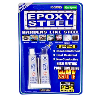 EPOXY STEEL 15gms (HARDENS LIKE STEEL)