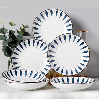 【KH】Elegant Peacock DESIGN Glass Tableware,fruit plate,soup plate,bowl,