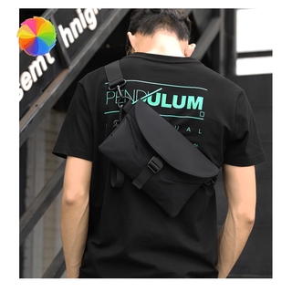 [Ready Stock]Korean Men's New Crossbody Bag Waterproof Outdoor Sports Bag YKD (1)