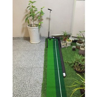 2.5M indoor golf putter exerciser portable gravity return putter pad putter green exerciser (3)