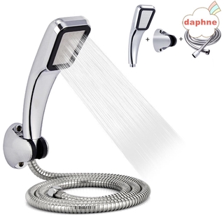 DAPHNE 300 Holes Shower Holder High Pressure Handheld Shower Head Set New ABS Bathroom Water Saving Rainfall Shower Hose