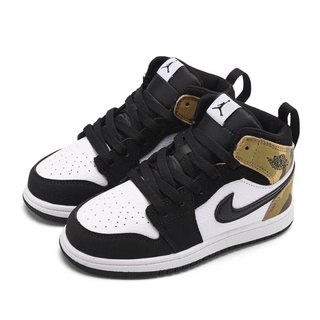 Air Jordan 1 AJ1 leather for kids shoes boy's and girl's basketball shoes Ready Stock Summer New