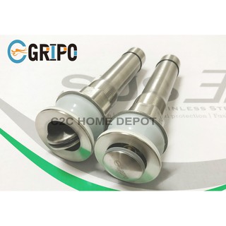 GRIPO High end sus304 stainless pop up & flip basin water and waste drain P.O plug GP132PF