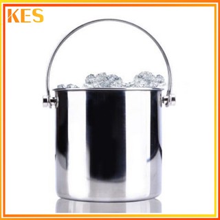 Ready to ship ❤️ kes* STAINLESS ICE BUCKET easy to clean cheap