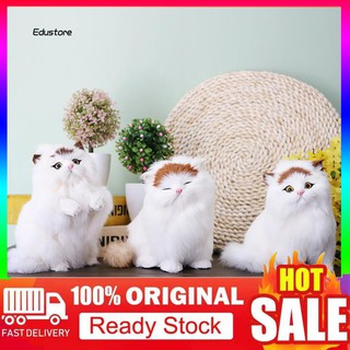 COD-Simulated Fat Cat Stuff Toy Handicraft Photography Props Home Car Decor Gift