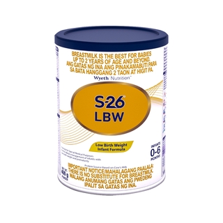 S-26 LBW® Low Birth Weight Infant Formula for 0-6 Months, 400g Can (2)