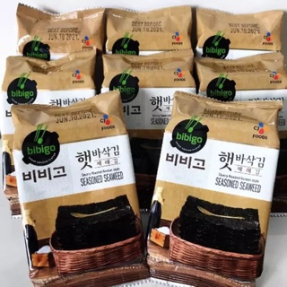 CJ Bibigo Savory Roasted Korean Style Seasoned Seaweed 5g* 8