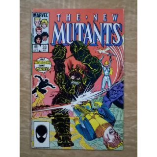 The New Mutants no 33 by:Marvel Comics (mc)