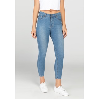 Next High Rise Skinny Jeans (Blue)