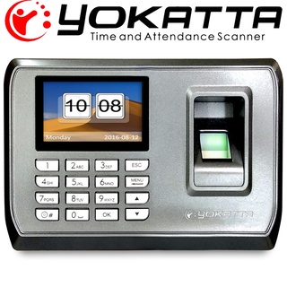 YOKATTA FX-100 Biometrics Attendance Time Keeper Machine Standalone, Biometric Fingerprint Scanner H