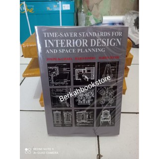 Time Book... Saver Standards For Interior Design And Space Planning By Joseph D Chiara