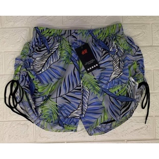 New and Best Seller Drawstring Dri Fit Shorts Leaf Prints Summer Collection Shein Inspired Bangkok
