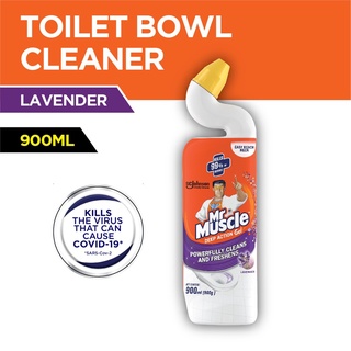 Mr. Muscle Toilet Bowl Cleaner 900ml - Lavender