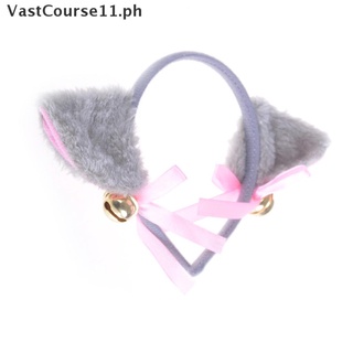【VastCourse】 Fashion Cosplay Anime Costume Cat Fox Ears Bell Hair Clip Head Hoop Party Gift PH (5)