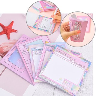 creative computer game shape memo pad diy diary sticky notes office