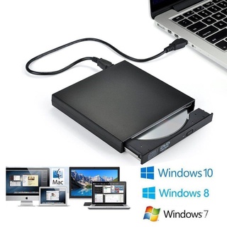 External CD DVD Drive, USB 2.0 Slim Protable External CD-RW Drive, DVD-RW Burner Writer Player, for