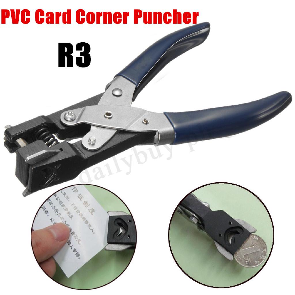 R3mm Heavy Duty PVC Card Corner Rounder Paper Die Cutter