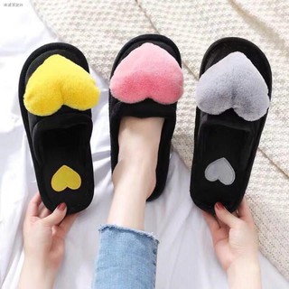 (Sulit Deals!)*mga kalakal sa stock*♙Fashion Korean women love cute indoor slipper anti slip plush s