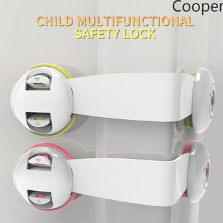 babysafe child safety lock baby anti-pinch cabinet cabinet door lock buckle baby protection refrigerator lock drawer lock Cooper
