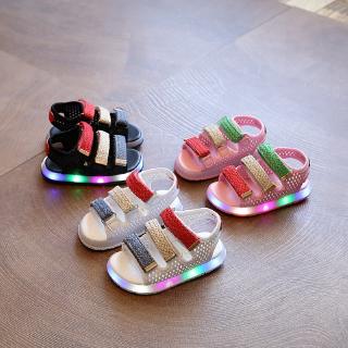 Baby Kids Sandals with LED Light for Boys Girls (1)