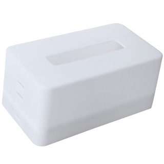 【BEST SELLER】 rectangular Plastic facial tissue napkin box toilet paper dispenser case holder
