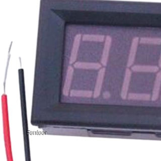 [FENTEER] 1Pcs Mini Digital Voltmeter Tester Usage Monitor DC 0-100V Voltage Meter for Car
