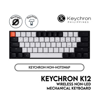 Keychron K12 Mechanical Keyboard (60% Layout, Wired/Bluetooth, Non-LED, Keychron)