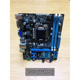ASUS H61M-K Desktop 3RD/2ND GEN Motherboard H6(B3) Socket LGA 1155 i3 i5 i7 DDR3 16GB REPACKAGED