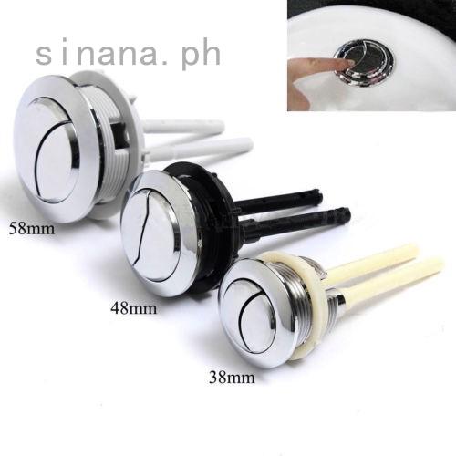 sinana Plastic Dual Flush Toilet Water Tank Push Button With 2 Rods