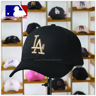 MLB new embroidery LA baseball cap With box + paper bag