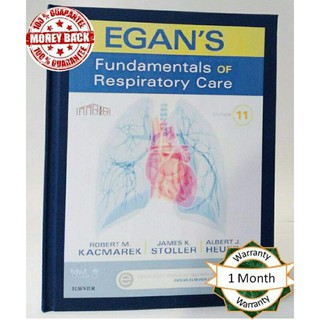 EGAN'S Fundamentals of Respiratory Care 11th Edition (REPRINT)RTRP Book