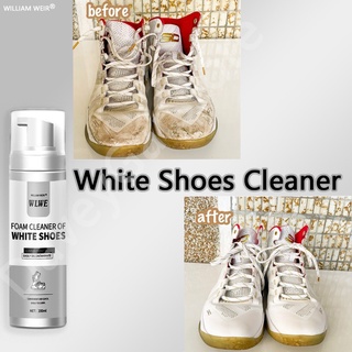 WILLIAM WEIR White Shoe Cleaner White Shoe Clean Spray Shoes Whitening Agent