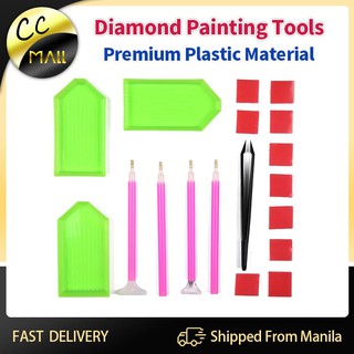 DIY Diamond Painting Kit Hot Sell Handmade Diamond Painting Set Tools Mosaic Glue Pen Kit Tweezers