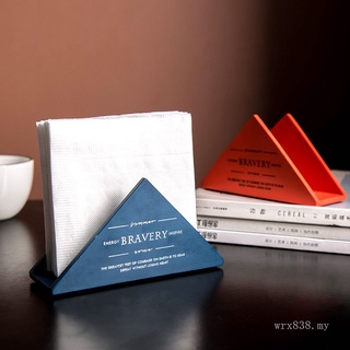 Nordic modern affordable luxury fashion vertical tissue box hotel Western restaurant tissue holder cafe living room napkin paper box